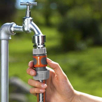 Gardena slangekobling på hane